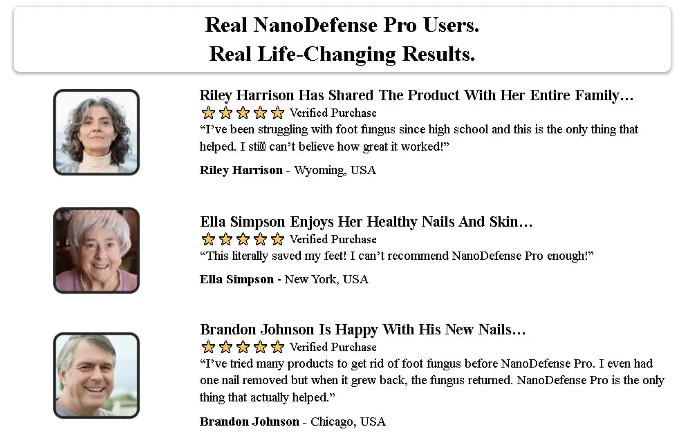 NanoDefense Pro real customer reviews